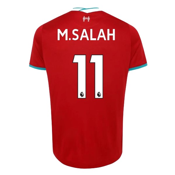 Trikot Liverpool NO.11 M.Salah Heim 2020-21 Rote Fussballtrikots Günstig